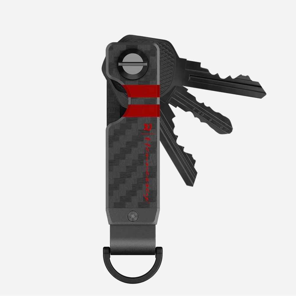 New In the Box! The Ridge Key Case for Keys Keychain Mens Sleek Design Metal